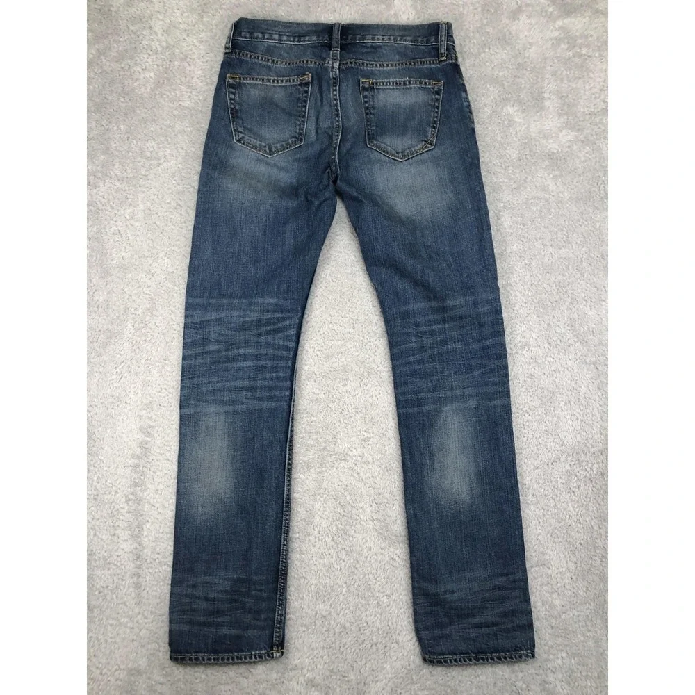 Banana Republic Jeans Mens Size 30x32 (Tag 29x32) Vintage Straight Blue Low Rise